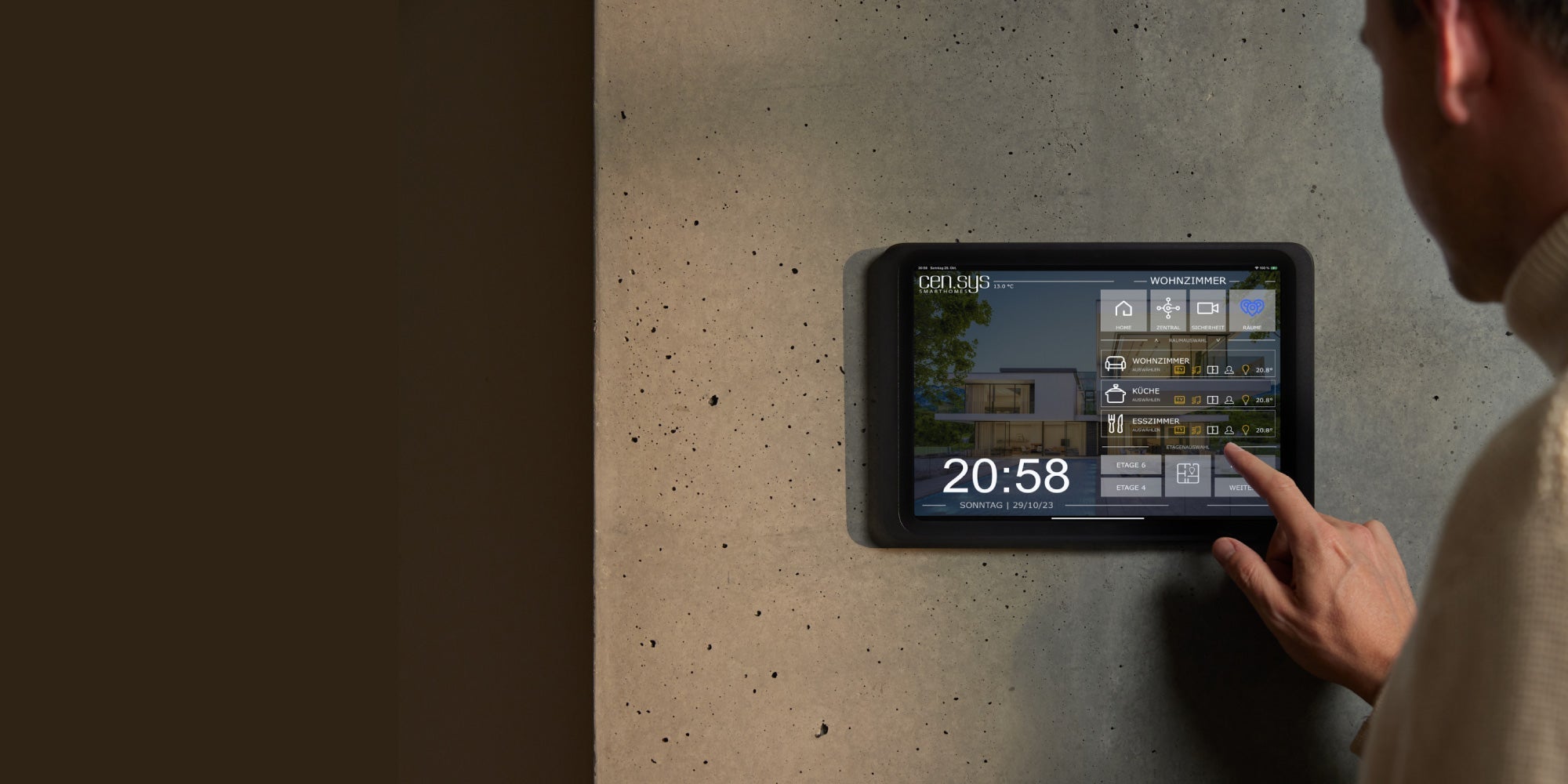 Support mural iPad Air