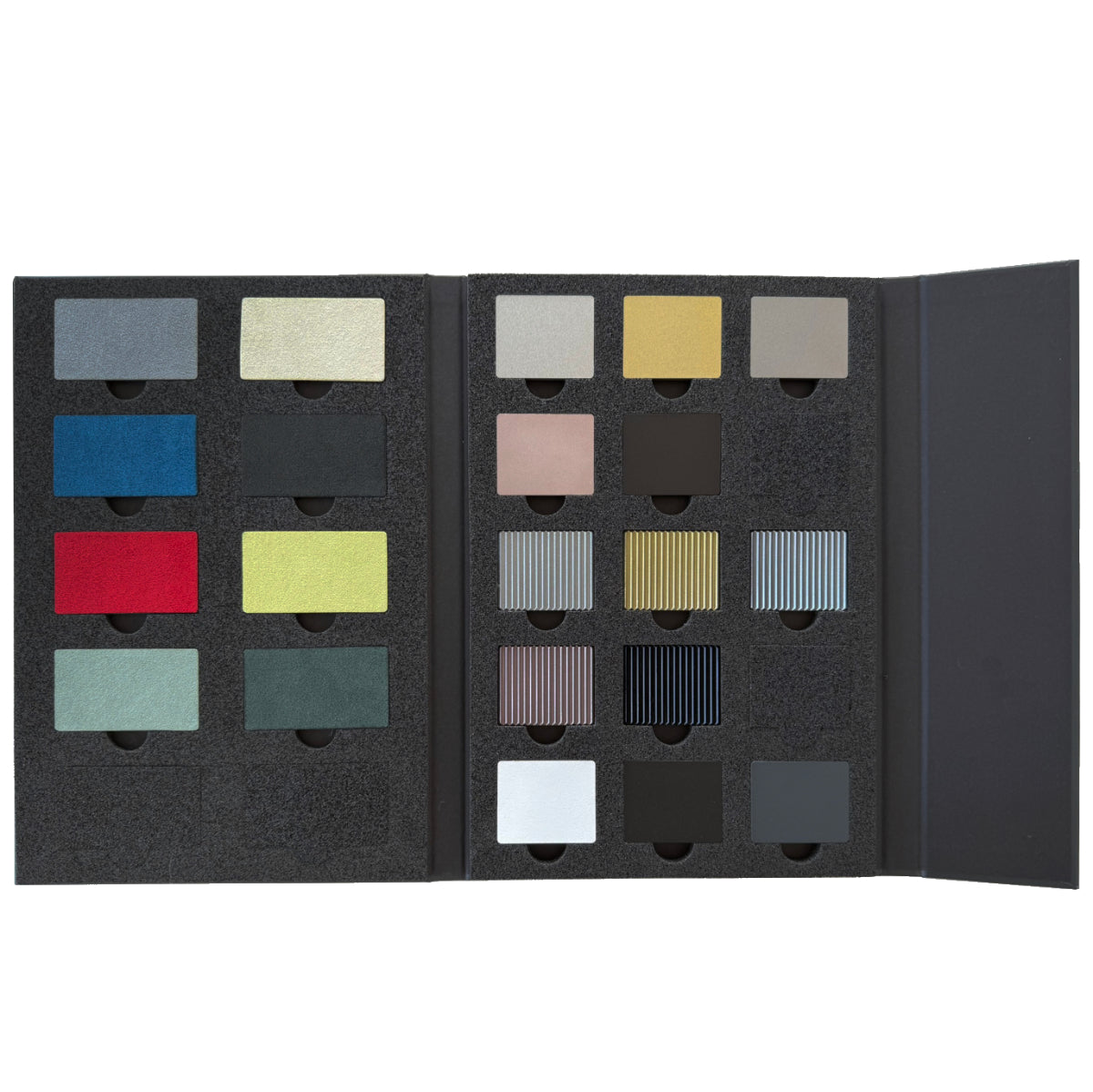 Displine finish sample box